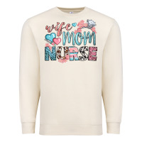 Sandshell wife mom nurse Premium Sweatshirt - BundleAndBundleShop