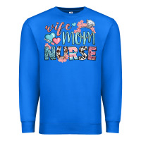 True Royal wife mom nurse Premium Sweatshirt - BundleAndBundleShop
