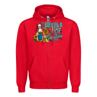 Red tequila time & sunshine Zipper Hoodie - SublimationCraftShop