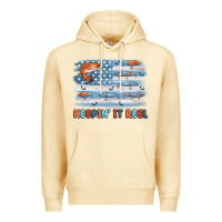 Pina Colada fishing lure flag keepin' it reel Premium Hoodie - MaliasSmallBusiness