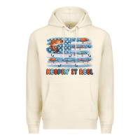 Tofu fishing lure flag keepin' it reel Premium Hoodie - MaliasSmallBusiness