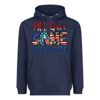 Navy all gave some some gave all Heavyweight Hoodie - JahusDesignShop