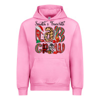 Fuchsia Pink santa s favorite lab crew Urban Hoodie - MaliasSmallBusiness