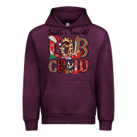 Mauve Wine santa s favorite lab crew Urban Hoodie - MaliasSmallBusiness