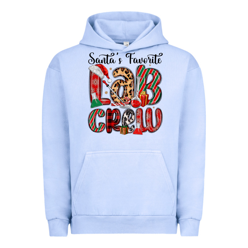 Santa S Favorite Lab Crew Urban Hoodie by MaliasSmallBusiness | Teevron
