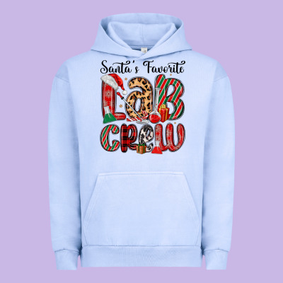 Santa S Favorite Lab Crew Urban Hoodie Designed By Maliassmallbusiness