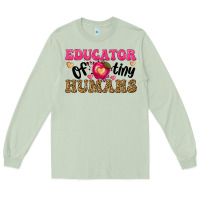 Matcha educator of tiny humans Long Sleeve Tee - texasbilliewilder