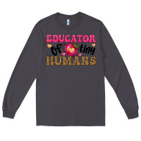 Smoke educator of tiny humans Long Sleeve Tee - texasbilliewilder