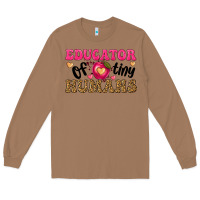 Toasted Coconut educator of tiny humans Long Sleeve Tee - texasbilliewilder