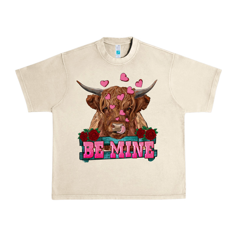 Be Mine Cow Urban Heavy Tee by RanaPortraitStore | Teevron