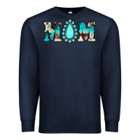 Navy mom Premium Sweatshirt - JahusDesignShop