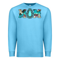 Ocean Blue mom Premium Sweatshirt - JahusDesignShop