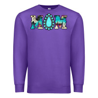Purple mom Premium Sweatshirt - JahusDesignShop