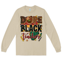 Mushroom dope black teacher Long Sleeve Tee - texasbilliewilder