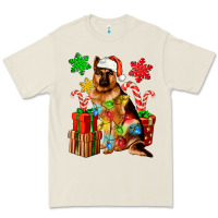 Bone christmas german shepherd Premium Tee - Artiststas