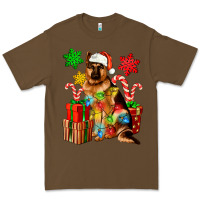 Cacao christmas german shepherd Premium Tee - Artiststas