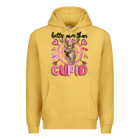 Antique Gold better aim than cupid Premium Hoodie - MaliasSmallBusiness