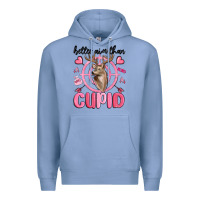 Colony Blue better aim than cupid Premium Hoodie - MaliasSmallBusiness