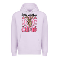 Lilac better aim than cupid Premium Hoodie - MaliasSmallBusiness