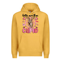 Mustard better aim than cupid Premium Hoodie - MaliasSmallBusiness