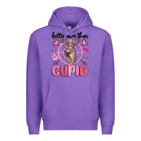 Purple better aim than cupid Premium Hoodie - MaliasSmallBusiness