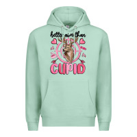 Seafoam better aim than cupid Premium Hoodie - MaliasSmallBusiness