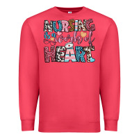 Cardinal nursing is a work of heart Premium Sweatshirt - BundleAndBundleShop