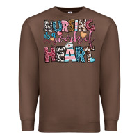 Chestnut nursing is a work of heart Premium Sweatshirt - BundleAndBundleShop