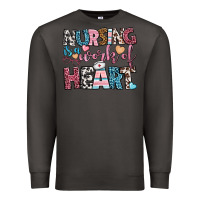 Smoke nursing is a work of heart Premium Sweatshirt - BundleAndBundleShop