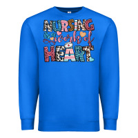 True Royal nursing is a work of heart Premium Sweatshirt - BundleAndBundleShop