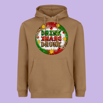 Drink Drank Drunk Heavyweight Hoodie Designed By Artiststas