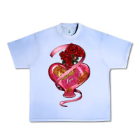 Grape Ice heart glass vase love tickets with rose Urban Heavy Tee - RanaPortraitStore