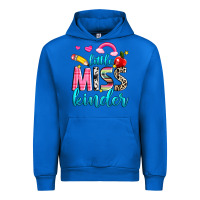 Cobalt little miss kinder Urban Hoodie - NancyCooperArtShop
