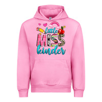 Fuchsia Pink little miss kinder Urban Hoodie - NancyCooperArtShop