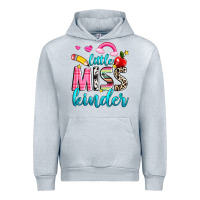 Heather Grey little miss kinder Urban Hoodie - NancyCooperArtShop