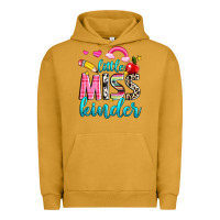 Pigment Peanut Butter little miss kinder Urban Hoodie - NancyCooperArtShop