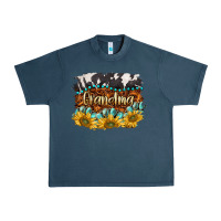 Midnight Navy western grandma Urban Heavy Tee - BarkalooDesign