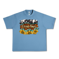Pebble Blue western grandma Urban Heavy Tee - BarkalooDesign