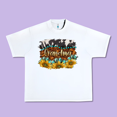Western Grandma Urban Heavy Tee Designed By Barkaloodesign