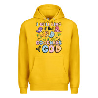Lemon i will sing of the goodness of god Premium Hoodie - MaliasSmallBusiness