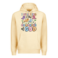Pina Colada i will sing of the goodness of god Premium Hoodie - MaliasSmallBusiness