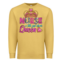 Antique Gold nurse a title just above queen Premium Sweatshirt - BundleAndBundleShop