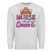 Dove Grey nurse a title just above queen Premium Sweatshirt - BundleAndBundleShop