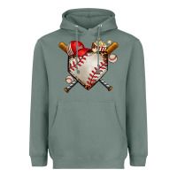 Sage baseball Heavyweight Hoodie - AdoDesignShop