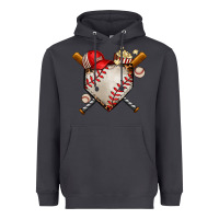 Smoke baseball Heavyweight Hoodie - AdoDesignShop