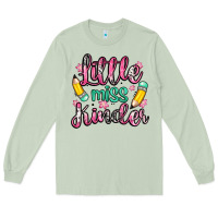 Matcha little miss kindergarten Long Sleeve Tee - Zillion Design Studio