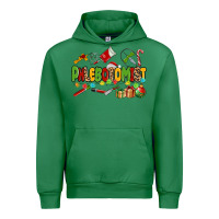 Emerald christmas phlebotomist Urban Hoodie - MaliasSmallBusiness