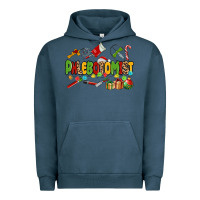Pigment Midnight Navy christmas phlebotomist Urban Hoodie - MaliasSmallBusiness