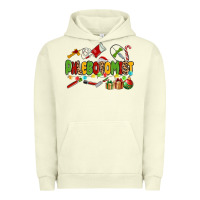 Pigment Pistachio christmas phlebotomist Urban Hoodie - MaliasSmallBusiness