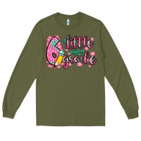 Army Green little miss 6th grade Long Sleeve Tee - Zillion Design Studio
